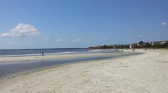 USA, Georgia, St. Simons Island, beach