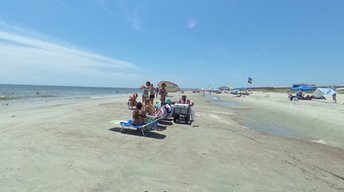 USA, Georgia, Tybee Island, beach