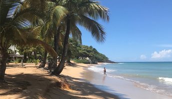 Guadeloupe, Basse Terre, Fort Royal beach