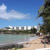 Guadeloupe, Basse Terre, Fort Royal beach, concrete block