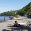 Guadeloupe, Basse Terre, Malendure beach