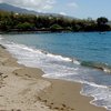 Guadeloupe, Basse Terre, Malendure beach, water edge