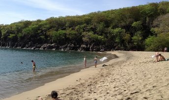 Guadeloupe, Basse Terre, Petite Anse beach