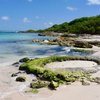 Guadeloupe, Grande Terre, Anse a l'Eau beach, stones