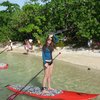 Guadeloupe, Grande Terre, Anse du Gris-Gris beach, paddle boat