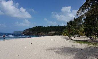 Guadeloupe, Grande Terre, Anse Laborde beach