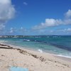 Guadeloupe, Grande Terre, Anse Montal beach, sand