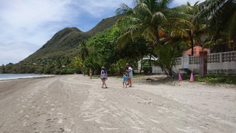 Martinique, Anse Cafard beach