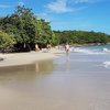 Martinique, Anse Corps de Garde beach, wet sand