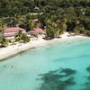 Martinique, Anse Figuier beach, aerial view