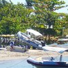 Martinique, Anse Madame beach, surf station