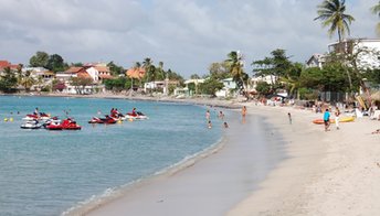 Martinique, Anse Mitan beach