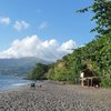 Martinique, Gauguin beach, cafe