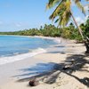 Martinique, Grande Anse des Salines beach, wet sand