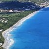 Martinique, Grande Anse du Diamant beach, aerial