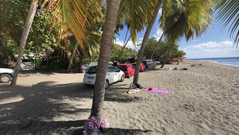 Martinique, Le Carbet beach