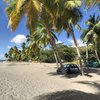 Martinique, Le Carbet beach, cars