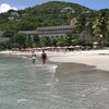 Saint Lucia, BodyHoliday beach, water edge (left)