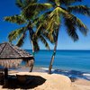 Saint Lucia, East Winds beach, tiki hut