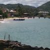 Saint Lucia, Gros Islet beach