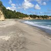 Saint Lucia, Kalime beach (left)