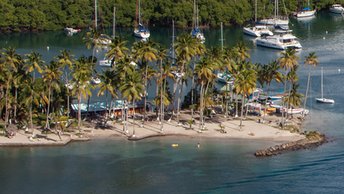 Saint Lucia, Marigot Bay beach