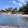 Saint Lucia, Reduit beach, south end