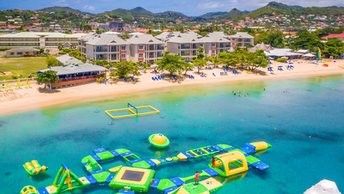 Saint Lucia, Reduit beach, water park