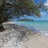 Saint Lucia, Vigie beach (left)