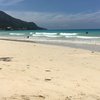 Seychelles, Mahe, Beau Vallon beach, sand