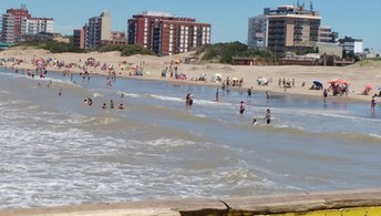 Argentina, San Clemente del Tuyu beach