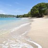 Bequia, Lower Bay beach, water edge