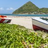 Гренада, Пляж Левера, лодки