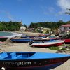 Grenada, Sauteurs Bay beach, boats