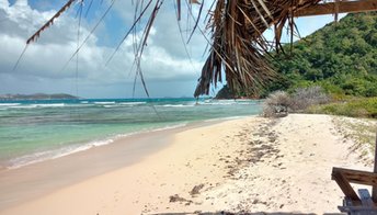 Grenadines, Union Island, Belmont Bay beach