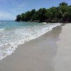 Guadeloupe, Basse Terre, Anse de Nogent beach, water edge