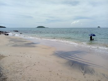 Guadeloupe, Basse Terre, Anse des Iles beach