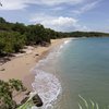 Guadeloupe, Basse Terre, Des Amandiers beach from viewpoint