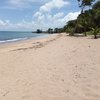 Guadeloupe, Basse Terre, Des Amandiers beach, west, sand