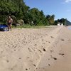 Guadeloupe, Basse Terre, Moune beach, French family