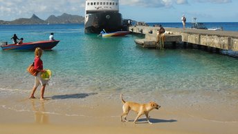 Mayreau, Saline Bay beach, Gem Star