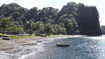 Saint Vincent, Paradise beach (Chateaubelair)