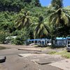 Saint Vincent, Wallilabou beach, wet sand