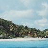 Tobago Cays, Jamesby island, beach, view from water