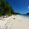 Tobago Cays, Petit Bateau islet, east beach (left)