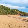 UK, Blackpool Sands beach, low season