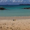 Union Island, Belmont Bay beach, breakwaters