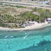 Union Island, Kite beach, aerial view