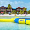 Belize, Ambergris Caye, X'Tan Ha beach, view from water