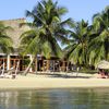 Belize, Hopkins beach, view from water